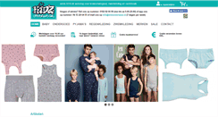 Desktop Screenshot of kidzunderwear.nl