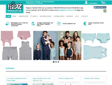 Tablet Screenshot of kidzunderwear.nl